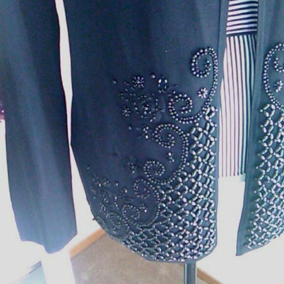 BCBG Dressy Embellished Sweater - Picture 2 of 11
